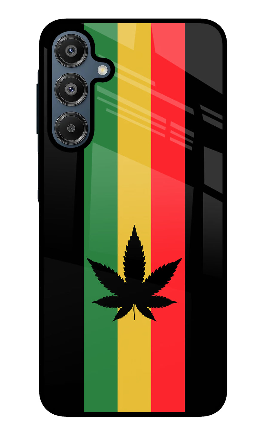 Weed Flag Samsung A16 5G Back Cover, Metal case