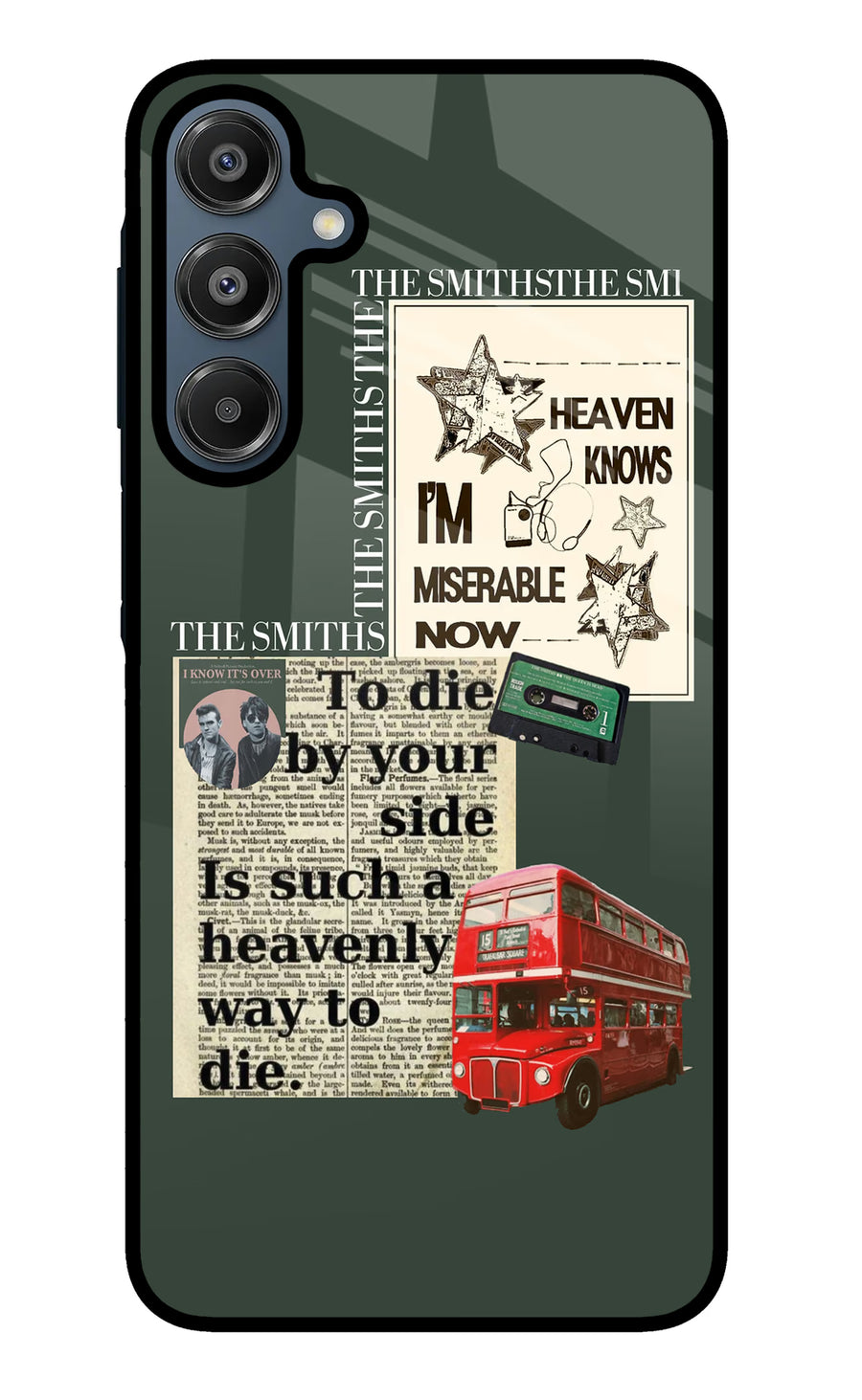 The Smiths Samsung A16 5G Back Cover, Metal case