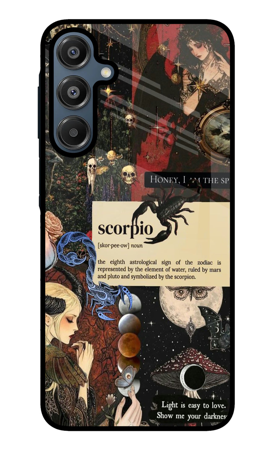 Scorpio Zodiac Samsung A16 5G Back Cover, Metal case