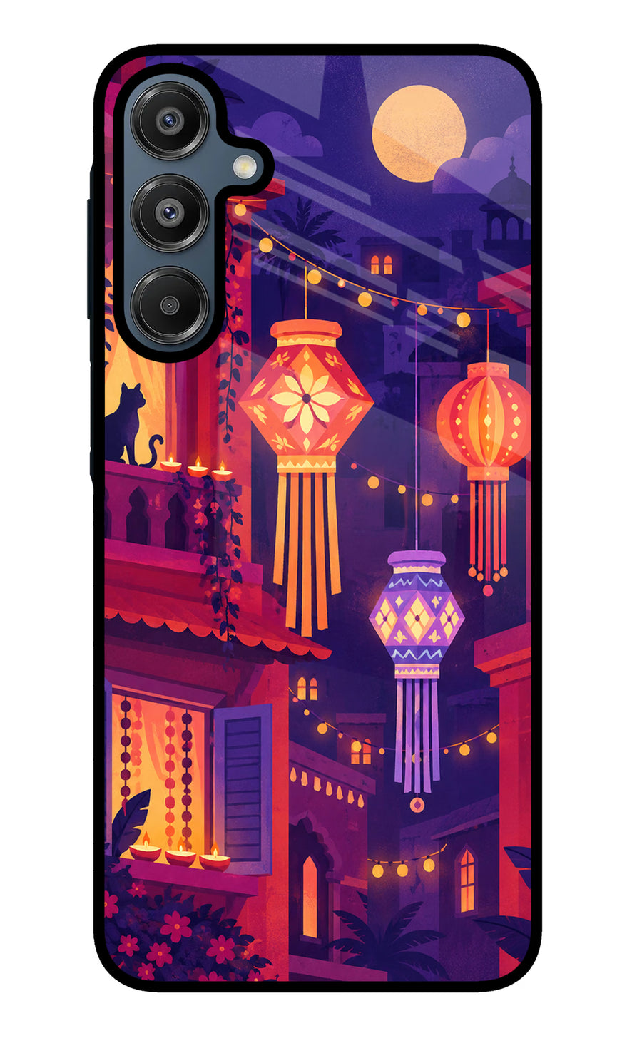 Lantern Lane Samsung A16 5G Back Cover, Metal case