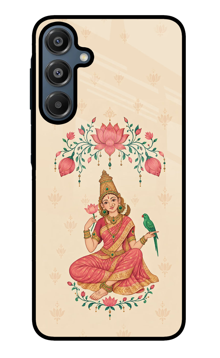 Goddess Lakshmi Samsung A16 5G Back Cover, Metal case