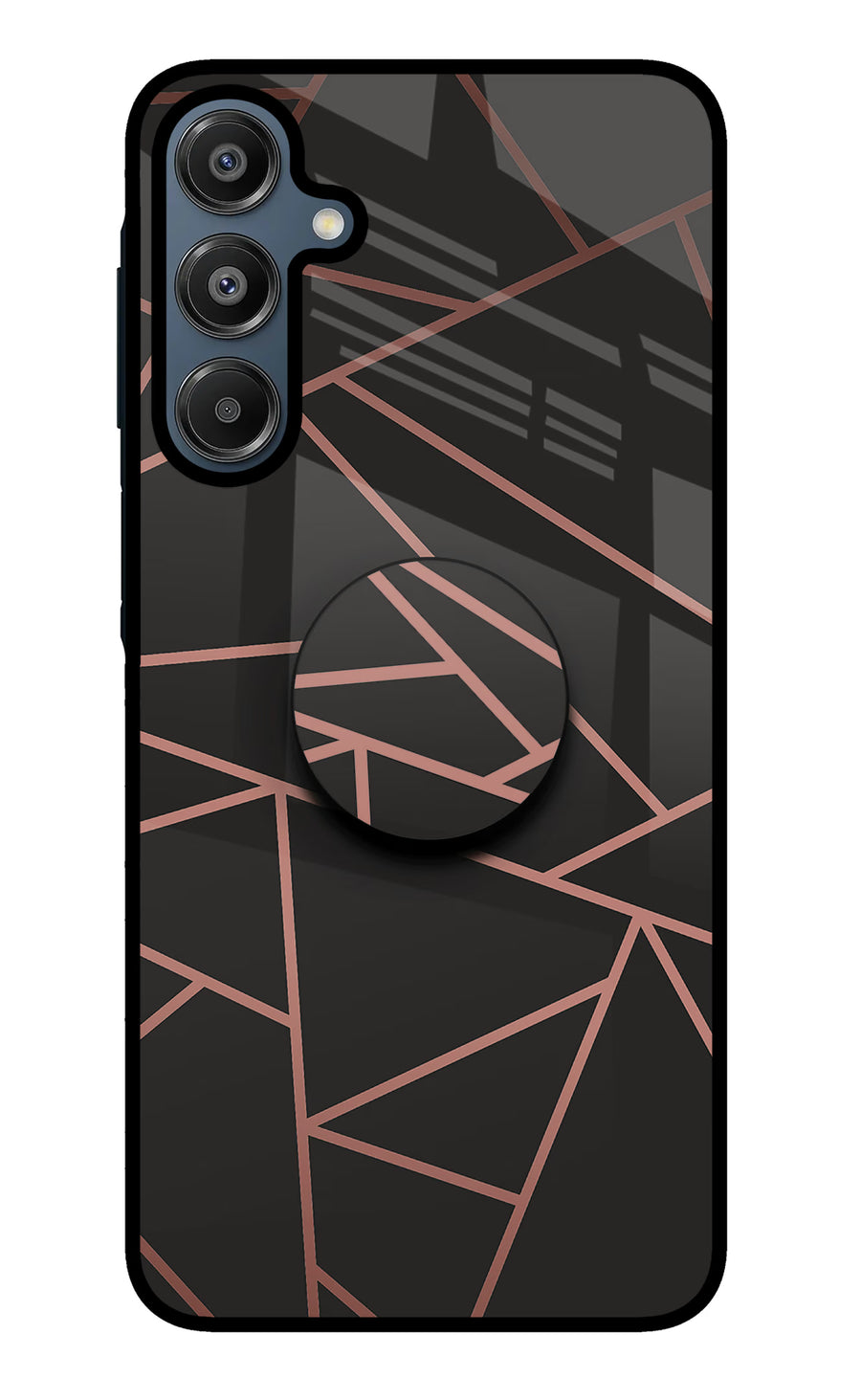 Geometric Pattern Samsung A16 5G Pop Case, Metal case