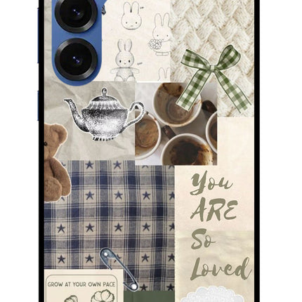 Cookie Samsung S25 Metal Case Back Cover by Casekaro
