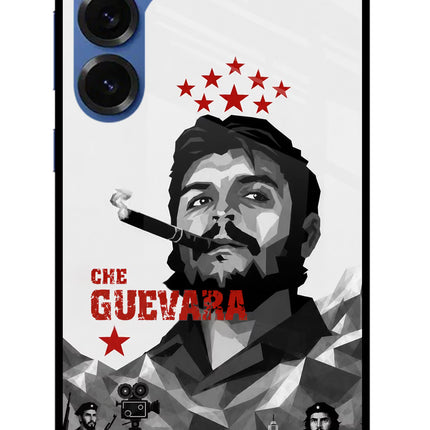 Che Guevara Iconic Samsung S25 Metal Case Back Cover by Casekaro