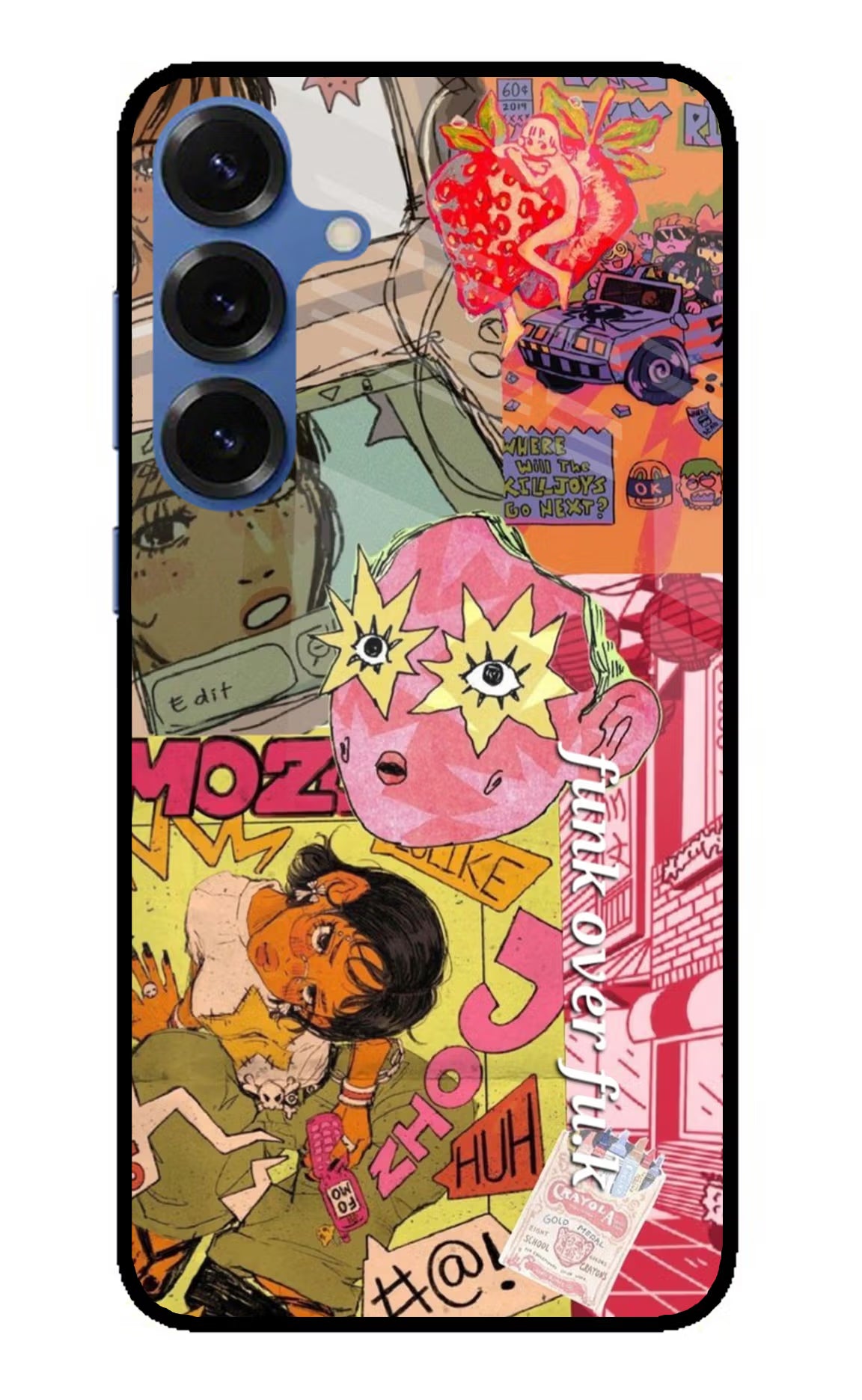 Funkover Samsung S25 Plus Metal Case Back Cover by Casekaro