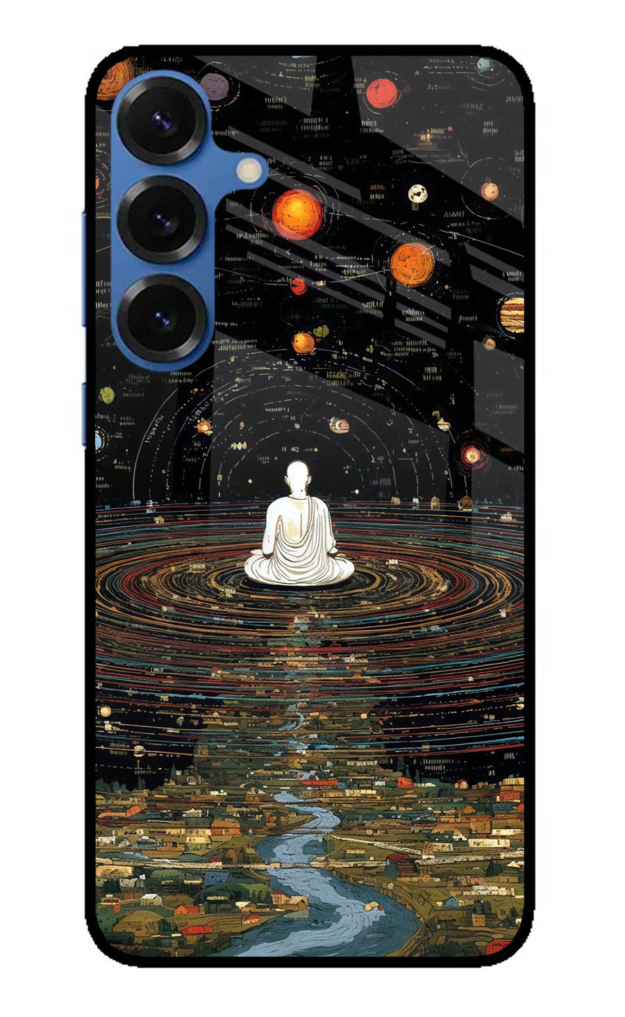 Space Monk Samsung S25 Plus Back Cover, Metal case