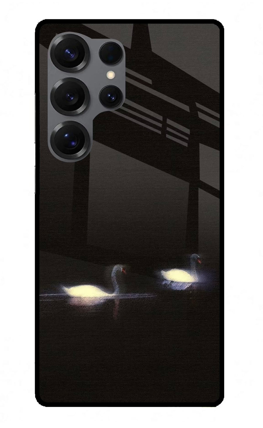 Silent Swans Samsung S25 Ultra Back Cover, Metal case
