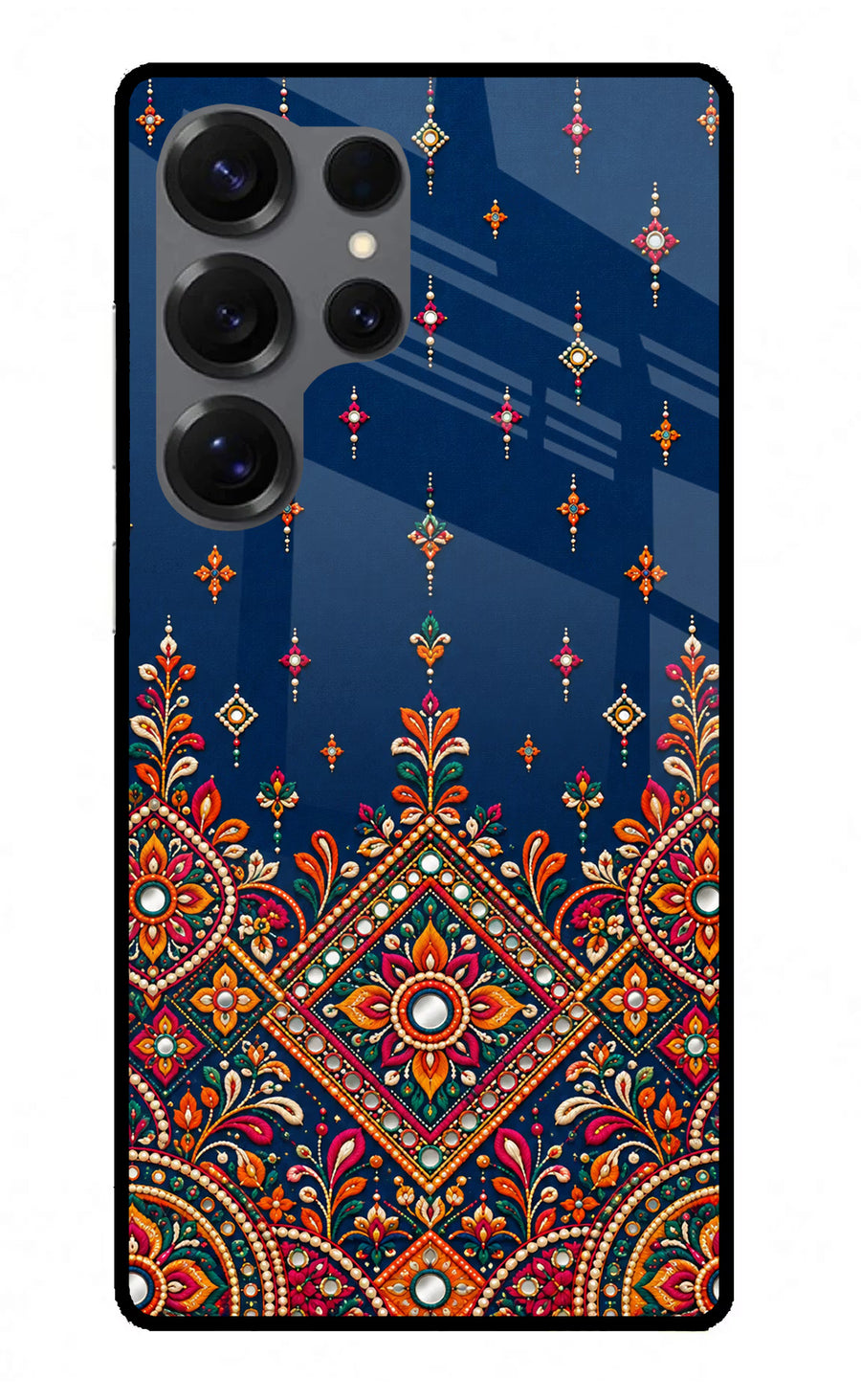 Neel Noor Samsung S25 Ultra Back Cover, Metal case