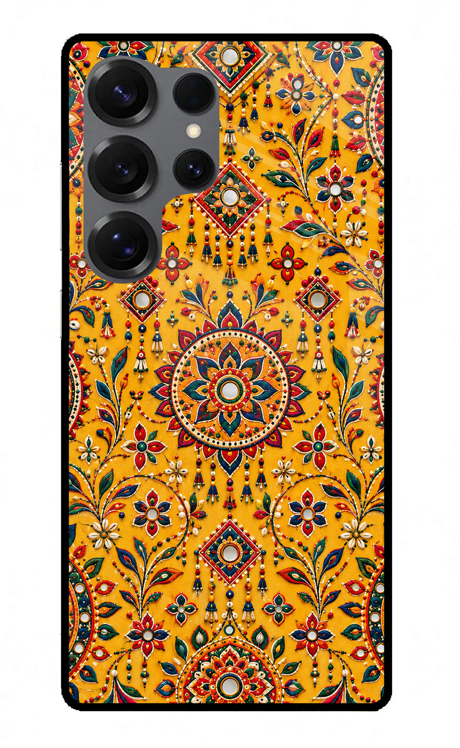 Sunlit Aura Samsung S25 Ultra Back Cover, Metal case