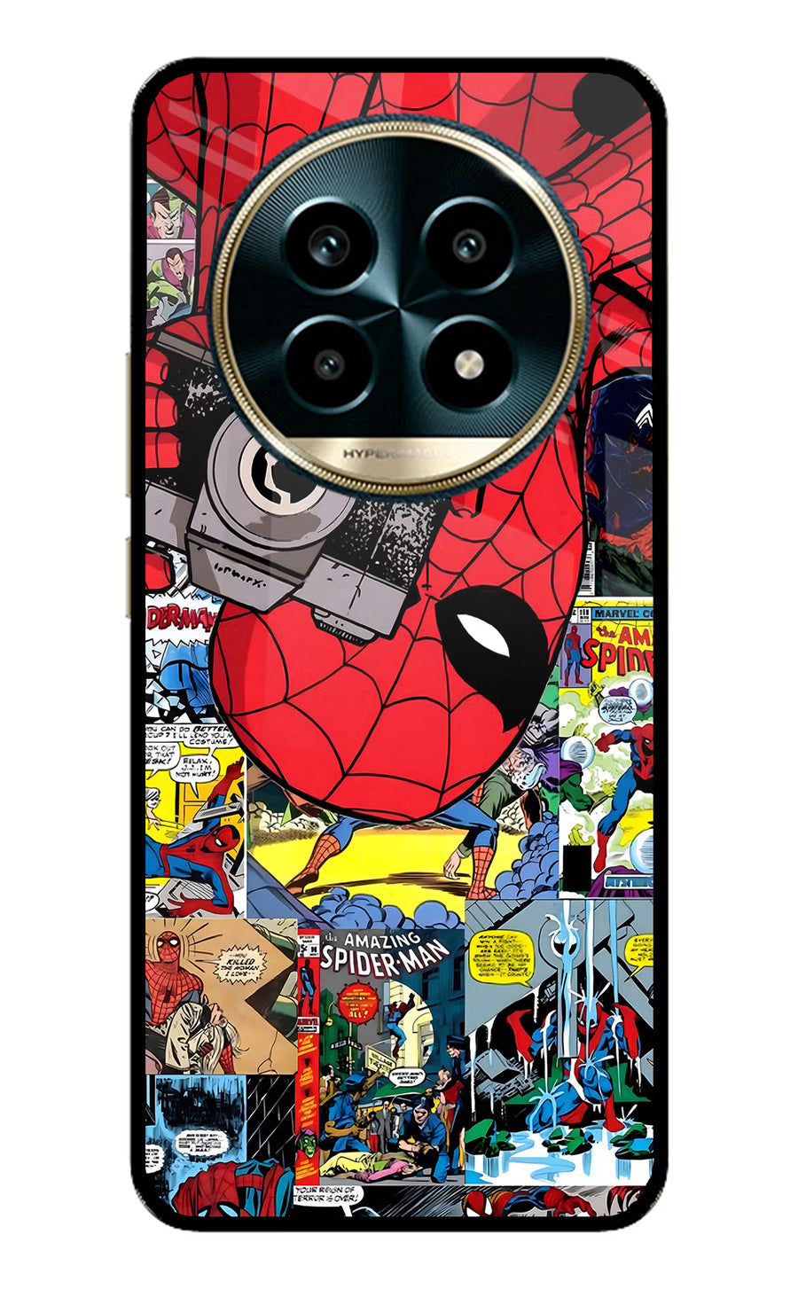 Spider Man Realme 13 Pro 5G Back Cover, Metal case