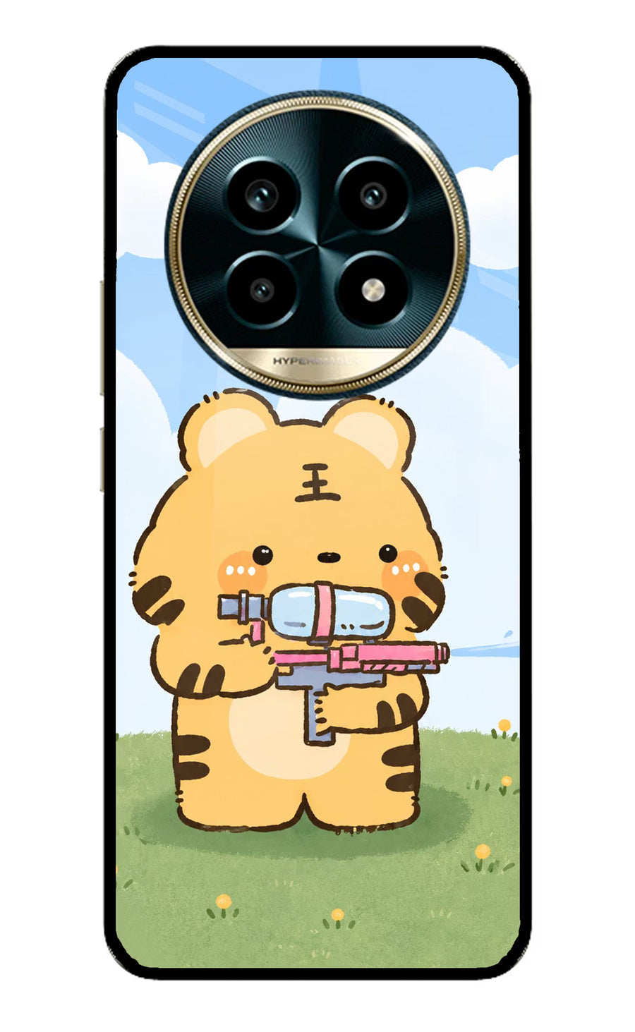 Tiger Treat Realme 13 Pro 5G Back Cover, Metal case