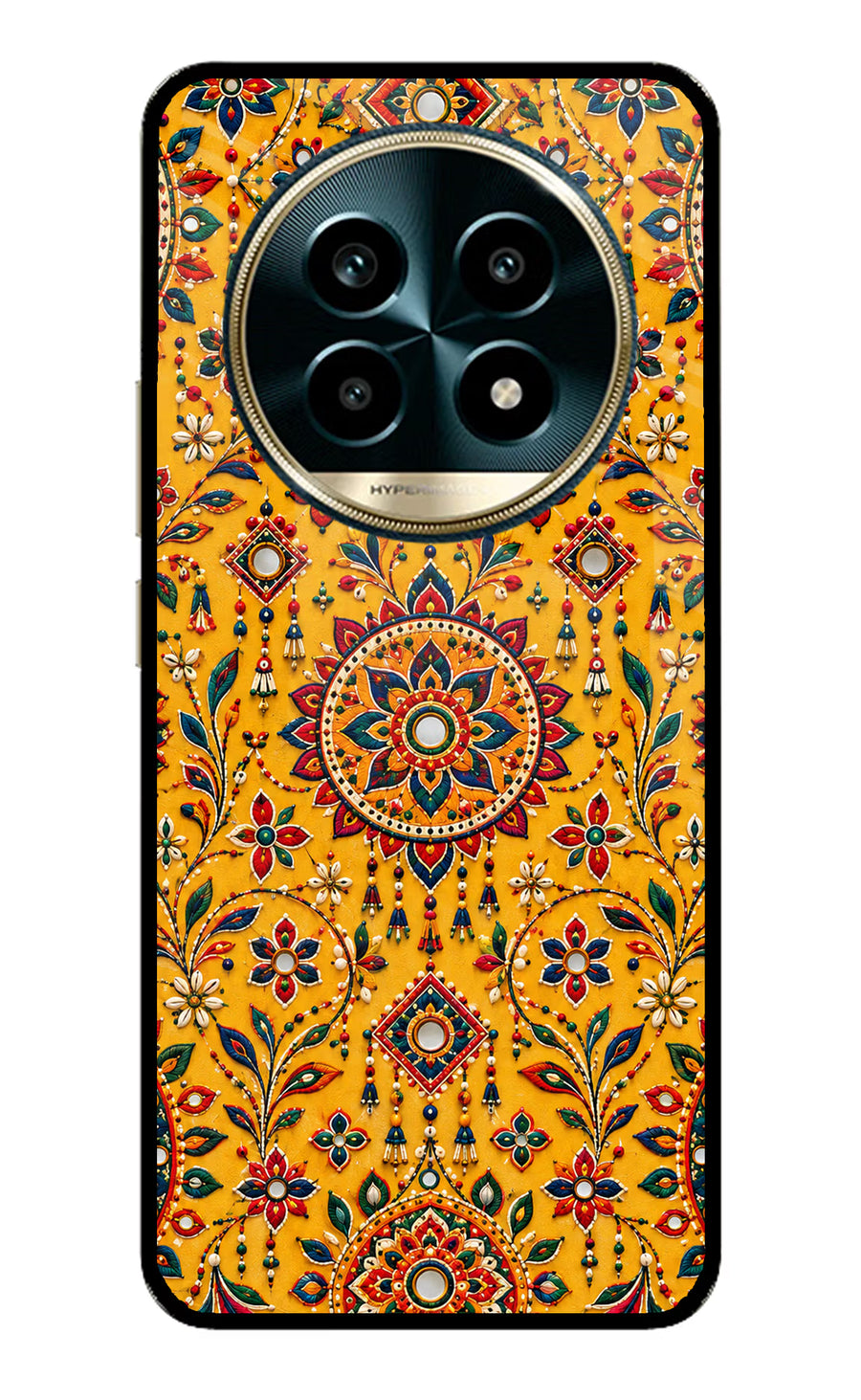 Sunlit Aura Realme 13 Pro 5G Back Cover, Metal case