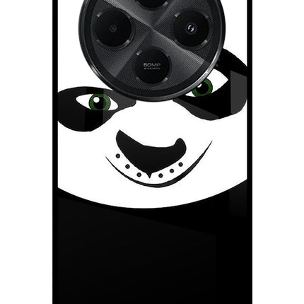 Panda Redmi A4 5G Metal Case Back Cover by Casekaro