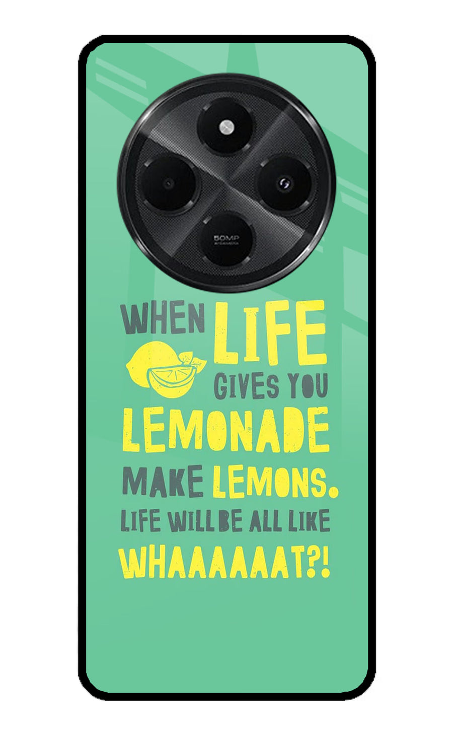 Quote Redmi A4 5G Back Cover, Metal case