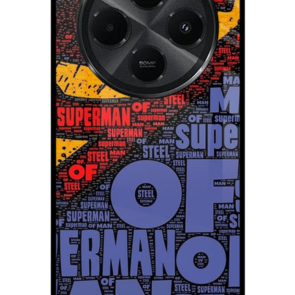 Superman Redmi A4 5G Metal Case Back Cover by Casekaro