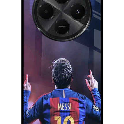 Messi Redmi A4 5G Metal Case Back Cover by Casekaro