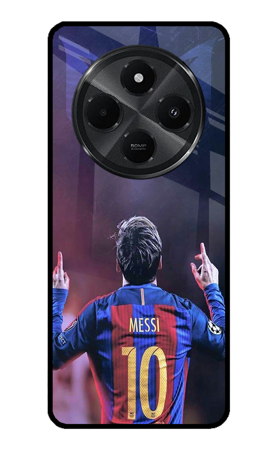 Messi Redmi A4 5G Back Cover, Metal case