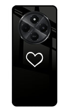 Heart Redmi A4 5G Metal Case Back Cover by Casekaro