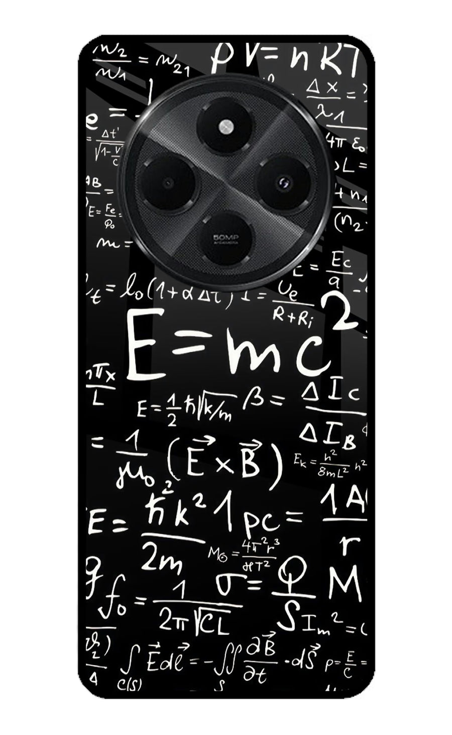 Physics Formula Redmi A4 5G Back Cover, Metal case