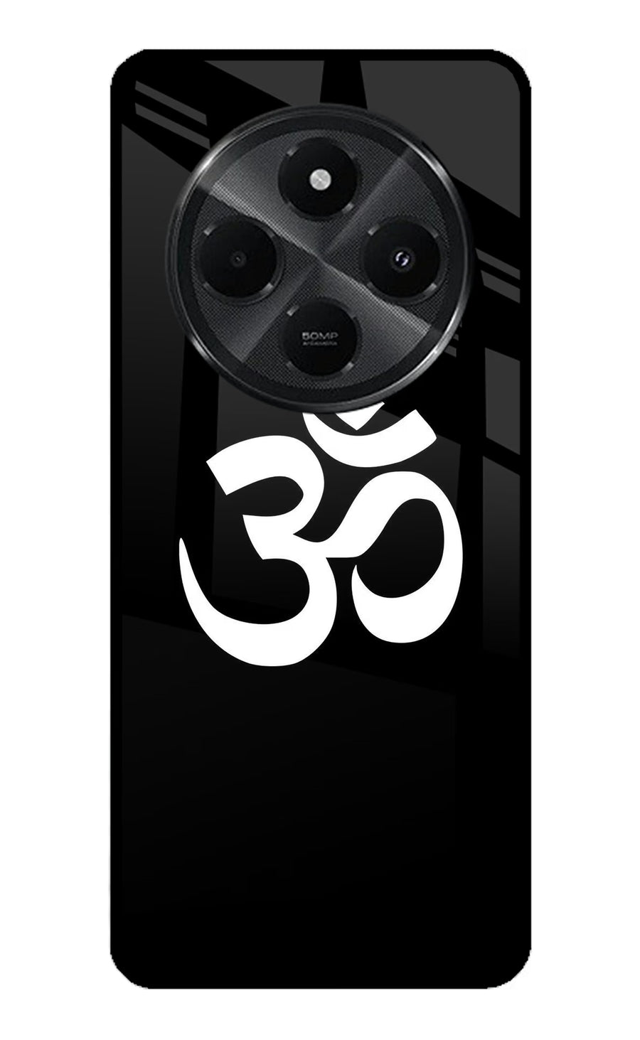 Om Redmi A4 5G Back Cover, Metal case