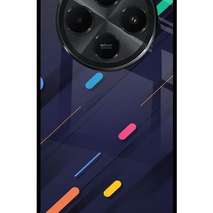 Abstract Design Redmi A4 5G Metal Case Back Cover by Casekaro