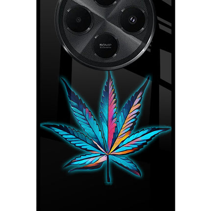 Weed Redmi A4 5G Metal Case Back Cover by Casekaro