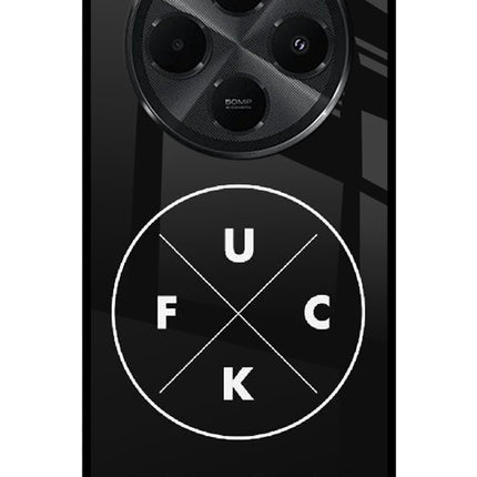 Go Fuck Yourself Redmi A4 5G Metal Case Back Cover by Casekaro
