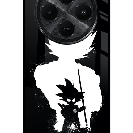 Goku Shadow Redmi A4 5G Metal Case Back Cover by Casekaro
