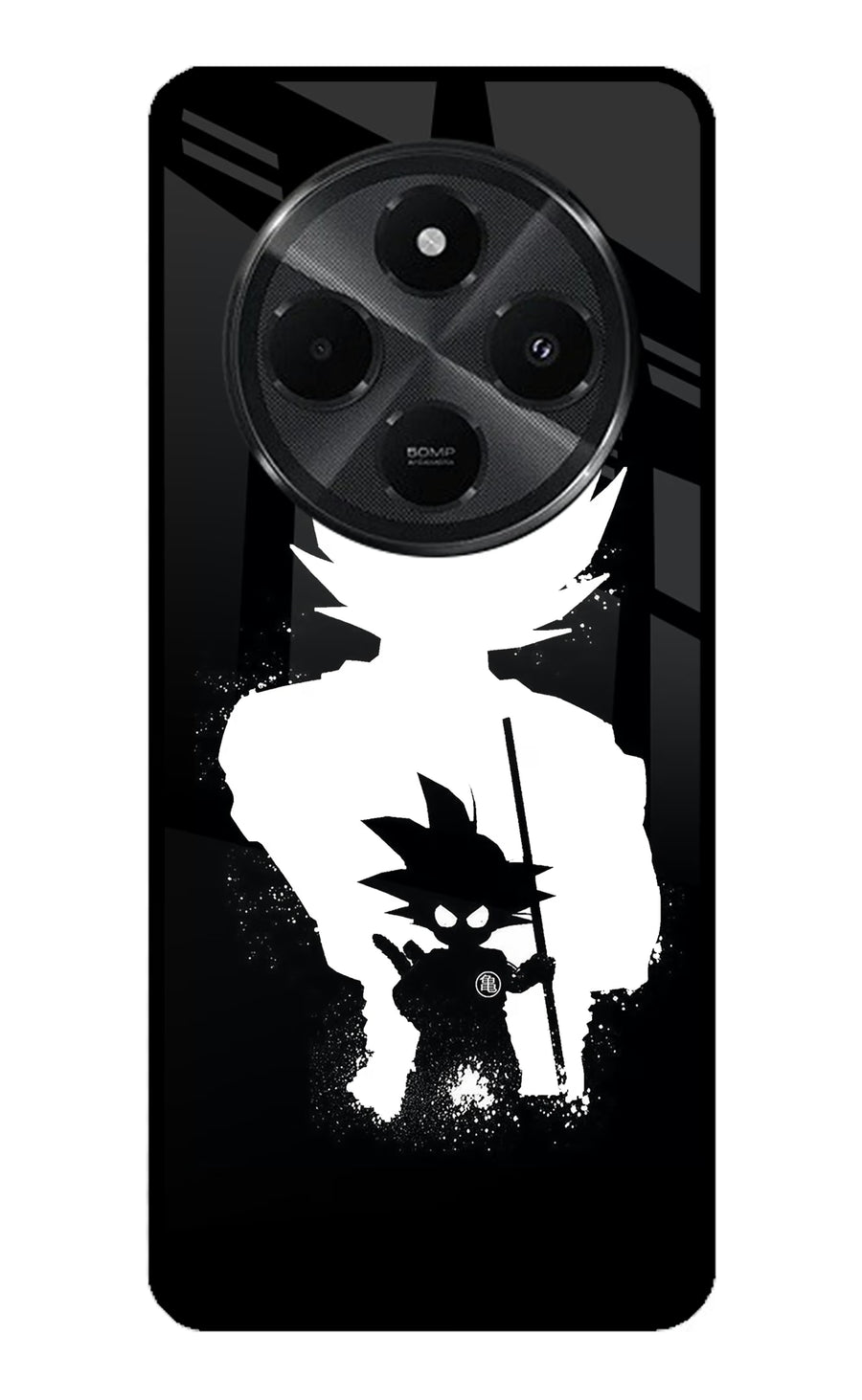 Goku Shadow Redmi A4 5G Back Cover, Metal case