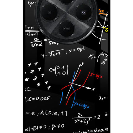 Mathematics Formula Redmi A4 5G Metal Case Back Cover by Casekaro