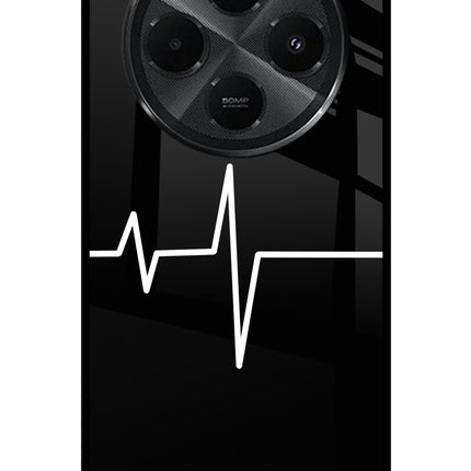 Heart Beats Redmi A4 5G Metal Case Back Cover by Casekaro