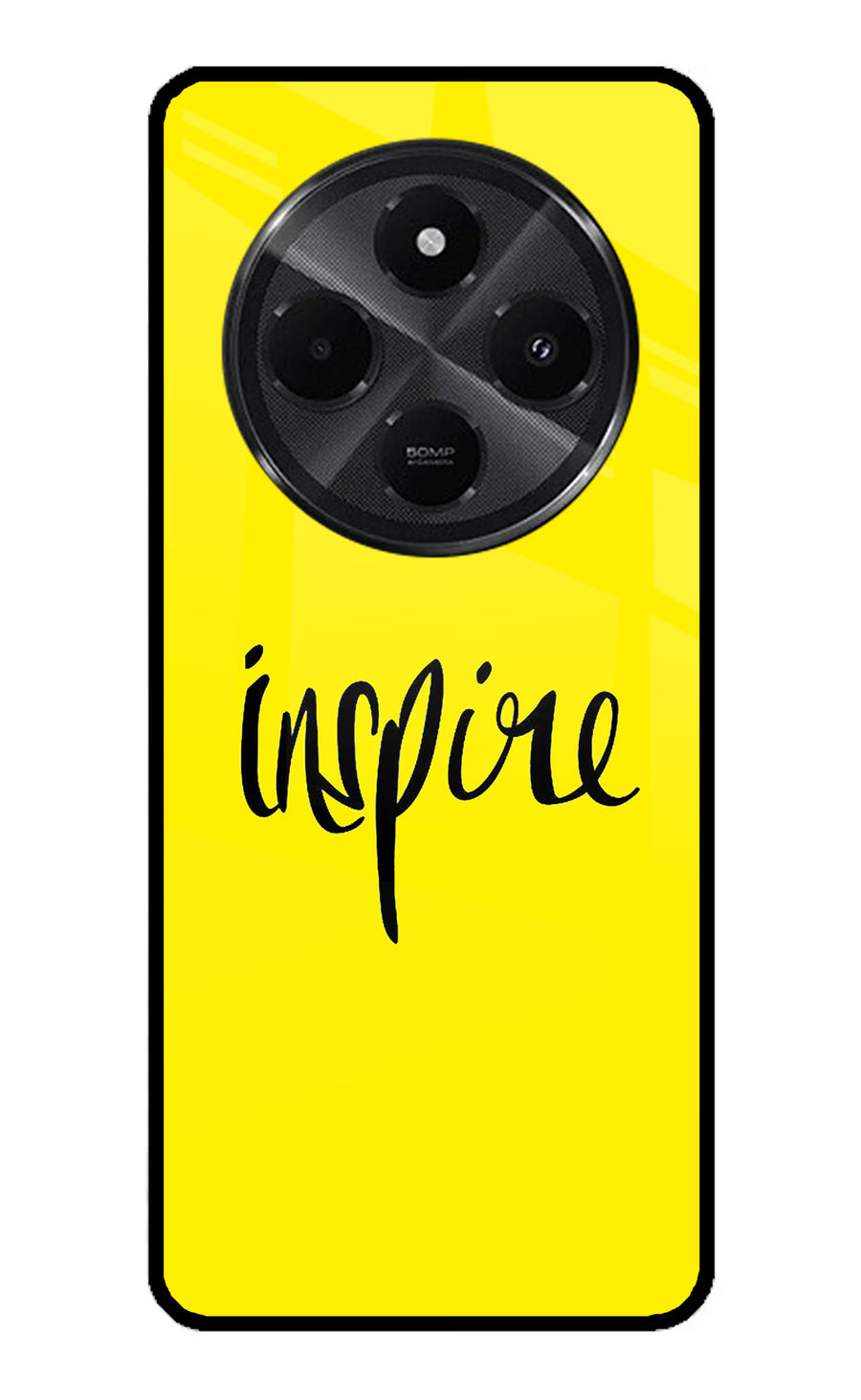 Inspire Redmi A4 5G Back Cover, Metal case