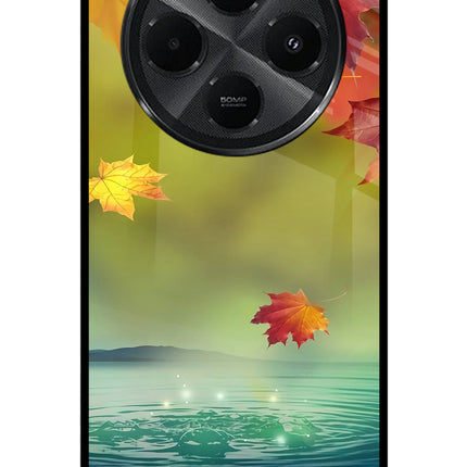 Flowers Redmi A4 5G Metal Case Back Cover by Casekaro
