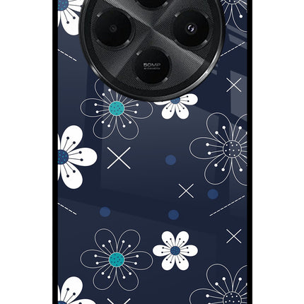 Flowers Redmi A4 5G Metal Case Back Cover by Casekaro