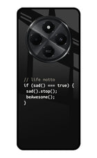 Life Motto Code Redmi A4 5G Metal Case Back Cover by Casekaro