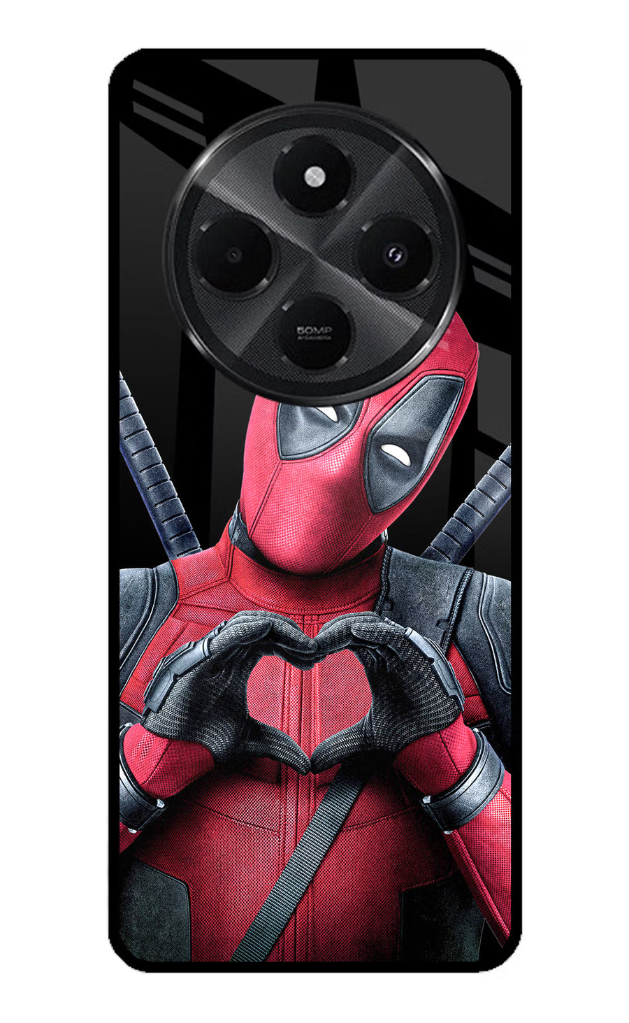Deadpool Redmi A4 5G Back Cover, Metal case