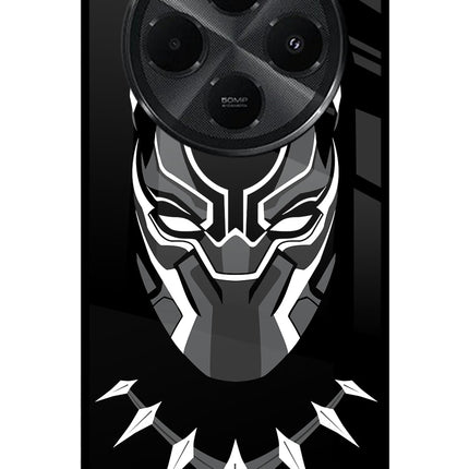 Black Panther Redmi A4 5G Metal Case Back Cover by Casekaro