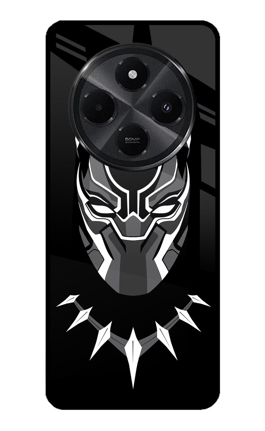 Black Panther Redmi A4 5G Back Cover, Metal case