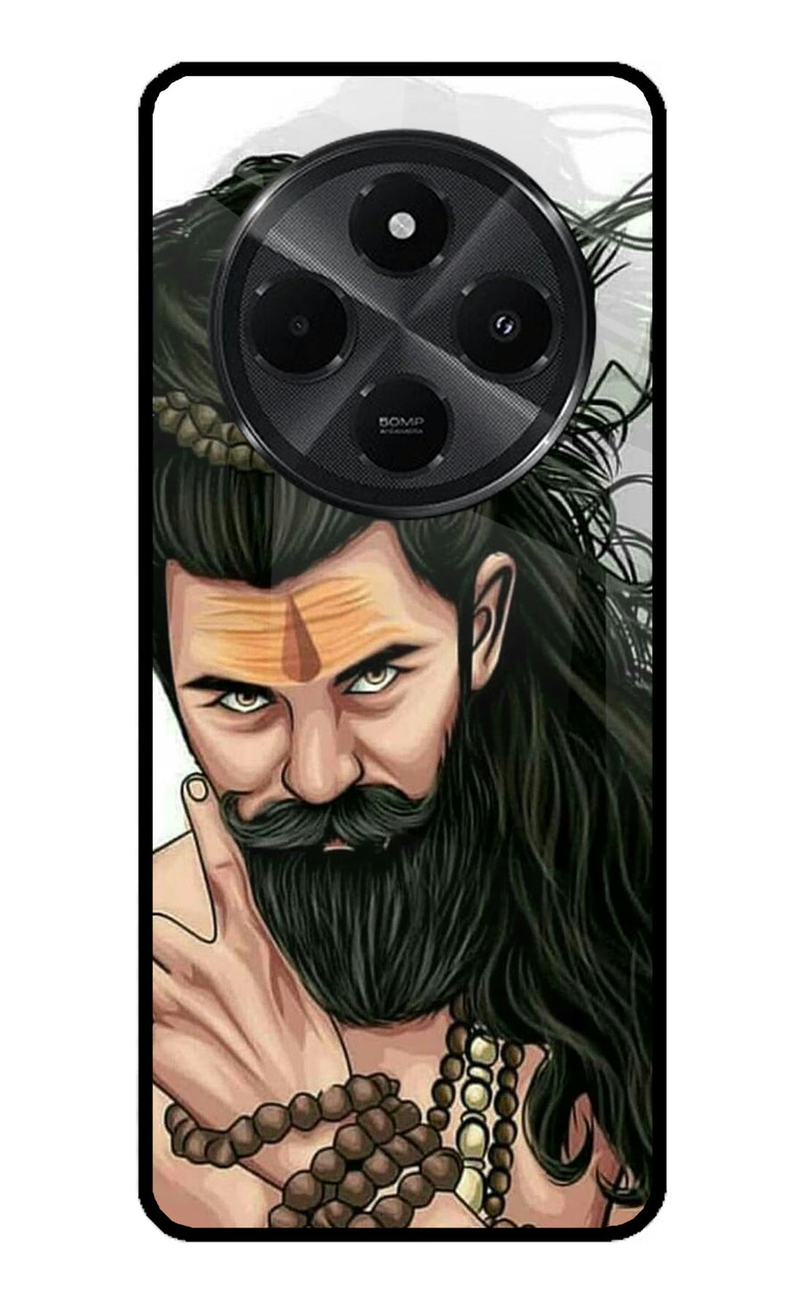 Mahadev Redmi A4 5G Back Cover, Metal case