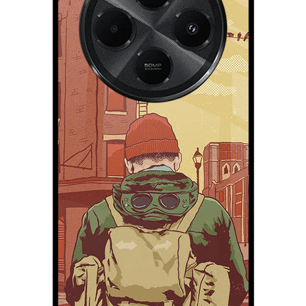 Adventurous Redmi A4 5G Metal Case Back Cover by Casekaro