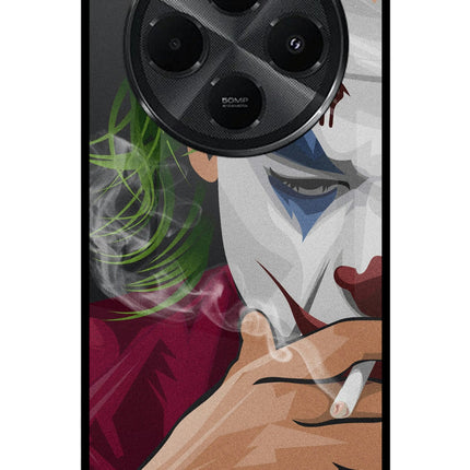 Joker Smoking Redmi A4 5G Metal Case Back Cover by Casekaro
