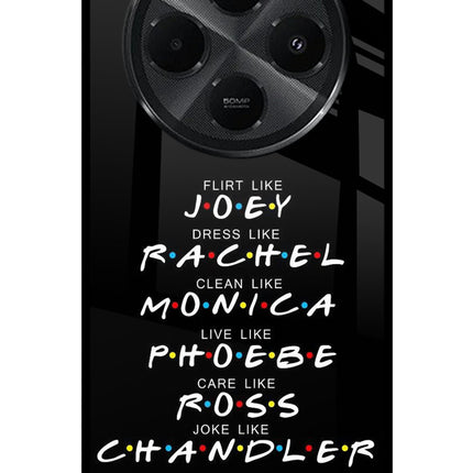 FRIENDS Character Redmi A4 5G Metal Case Back Cover by Casekaro