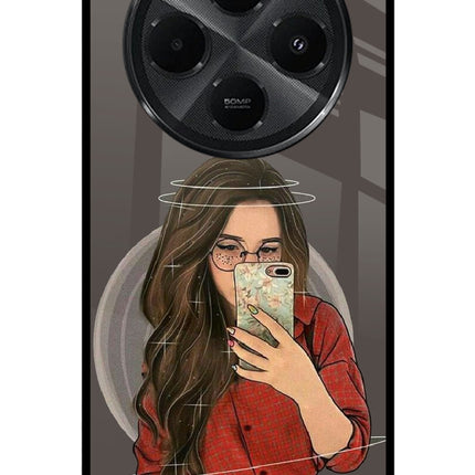 Selfie Queen Redmi A4 5G Metal Case Back Cover by Casekaro