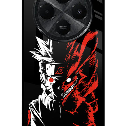 Naruto Two Face Redmi A4 5G Metal Case Back Cover by Casekaro