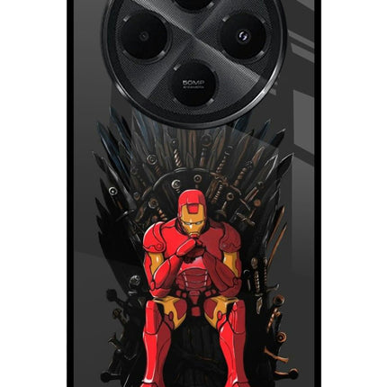 Ironman Throne Redmi A4 5G Metal Case Back Cover by Casekaro