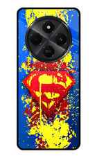 Superman logo Redmi A4 5G Metal Case Back Cover by Casekaro