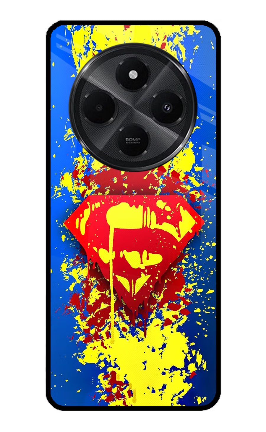 Superman logo Redmi A4 5G Back Cover, Metal case