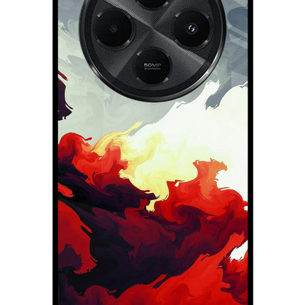 Fire Cloud Redmi A4 5G Metal Case Back Cover by Casekaro