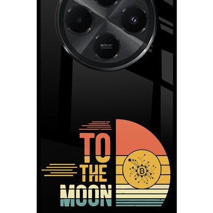 To the Moon Redmi A4 5G Metal Case Back Cover by Casekaro