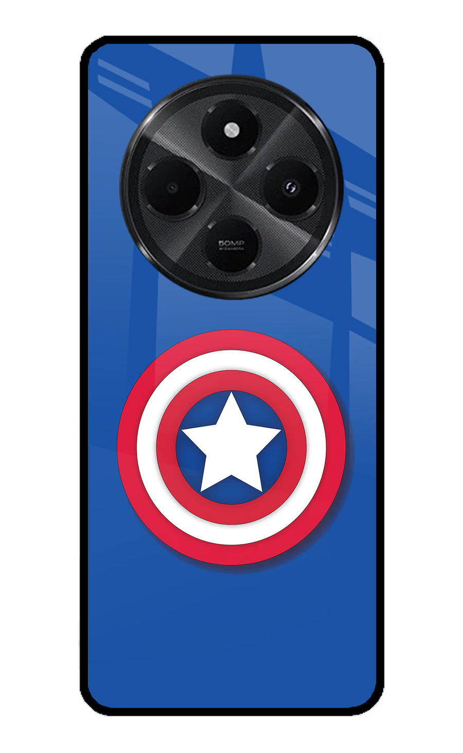 Shield Redmi A4 5G Back Cover, Metal case